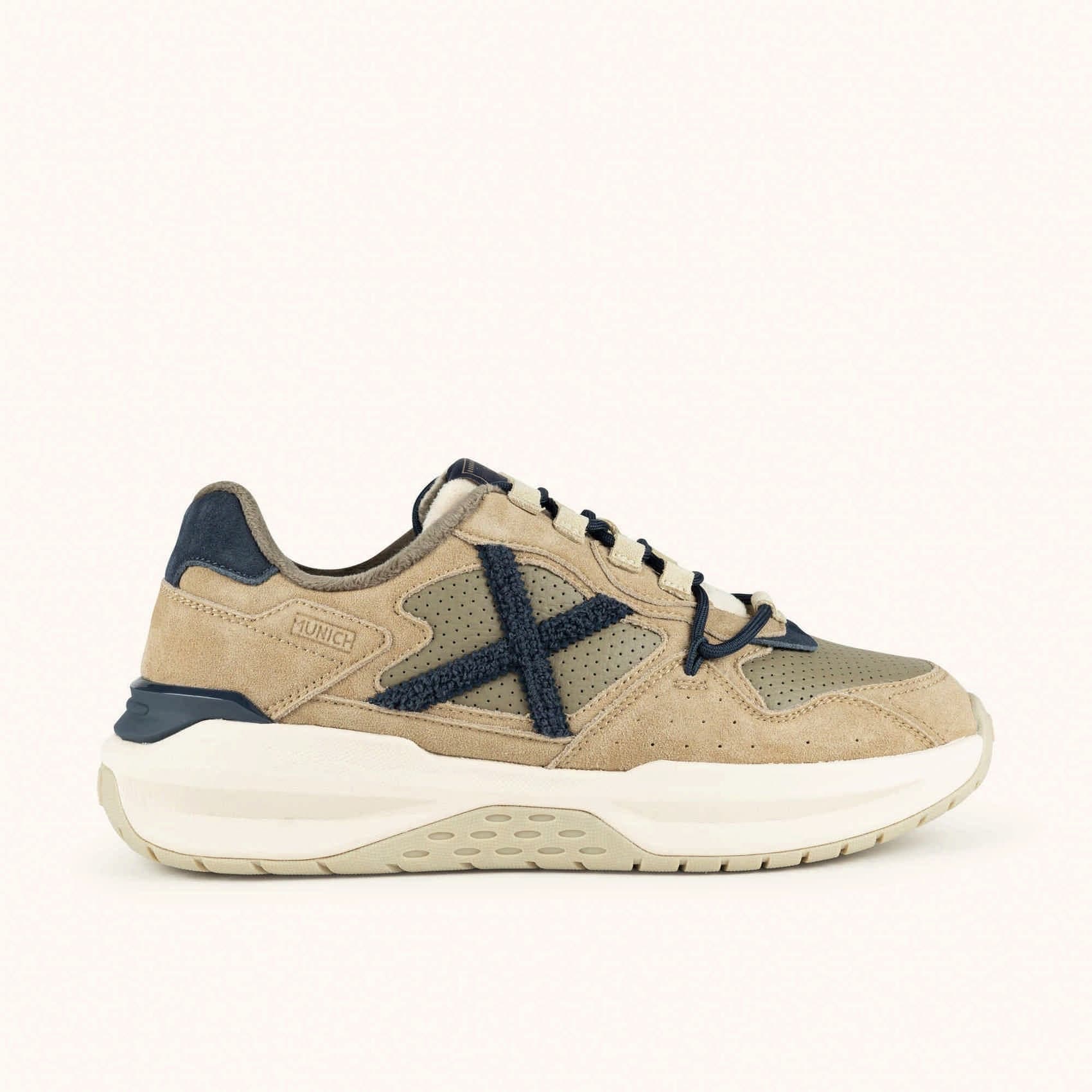 Munich Uomo Sneakers in pelle scamosciata