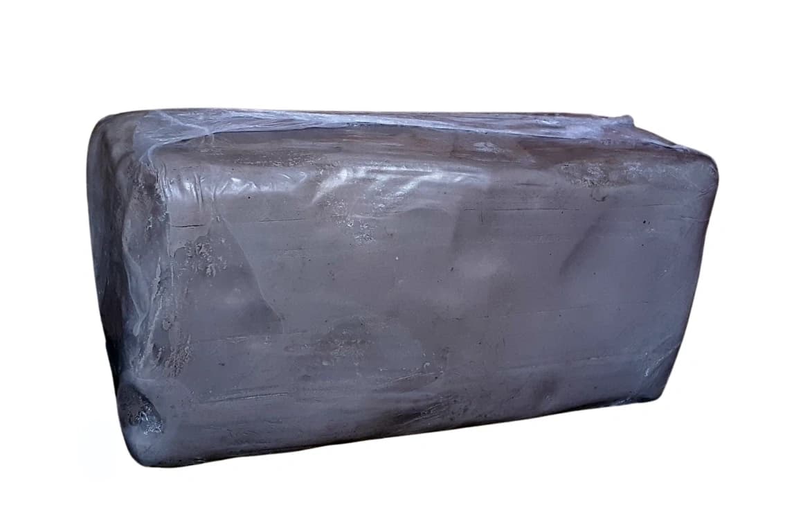 ARGILLA da modellare CRETA panetto 5kg da forno colore rosso chiaro