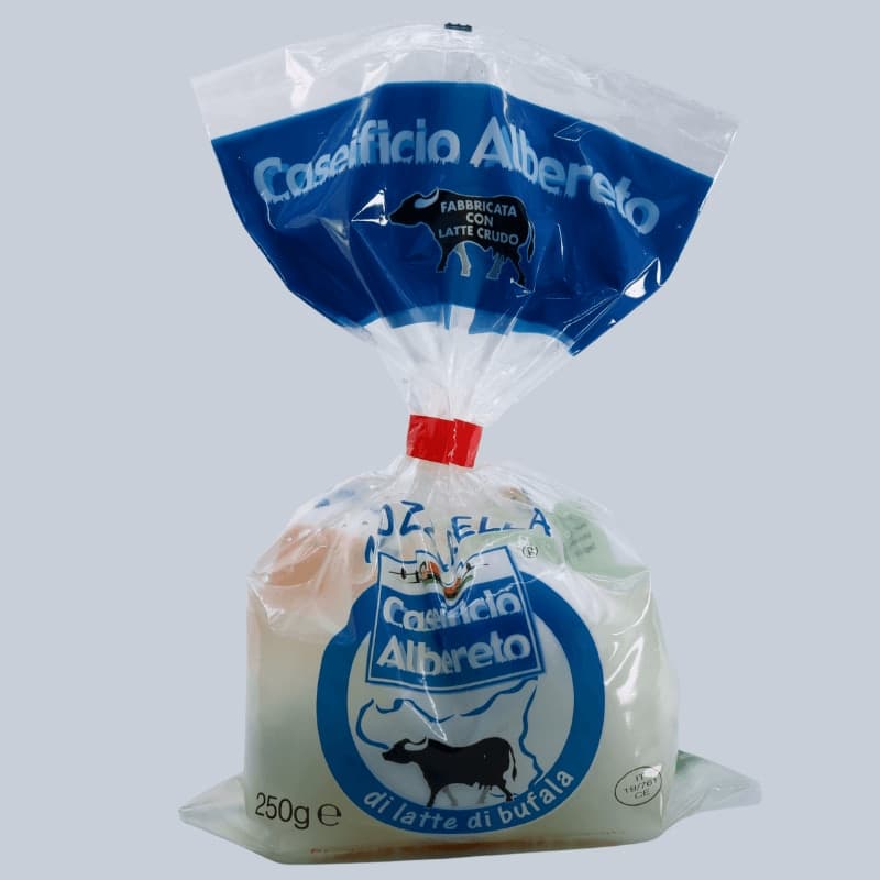 Tesori Di Sicilia Mozzarella di Latte di Bufala Produzione Artigianale Siciliana 500g