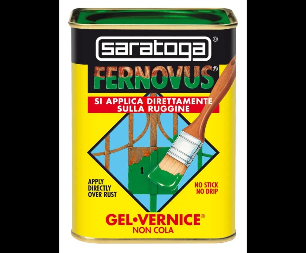 Fernovus Saratoga Vernice Gel Pittura Smalto Antiruggine effetto 2in1 da 750 ml