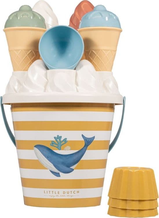 Set da spiaggia gelati e cupcake 14 pezzi Little Dutch in Giocattoli per sabbia e spiaggia La Casa Del Bebè - Napoli, commercioVirtuoso.it