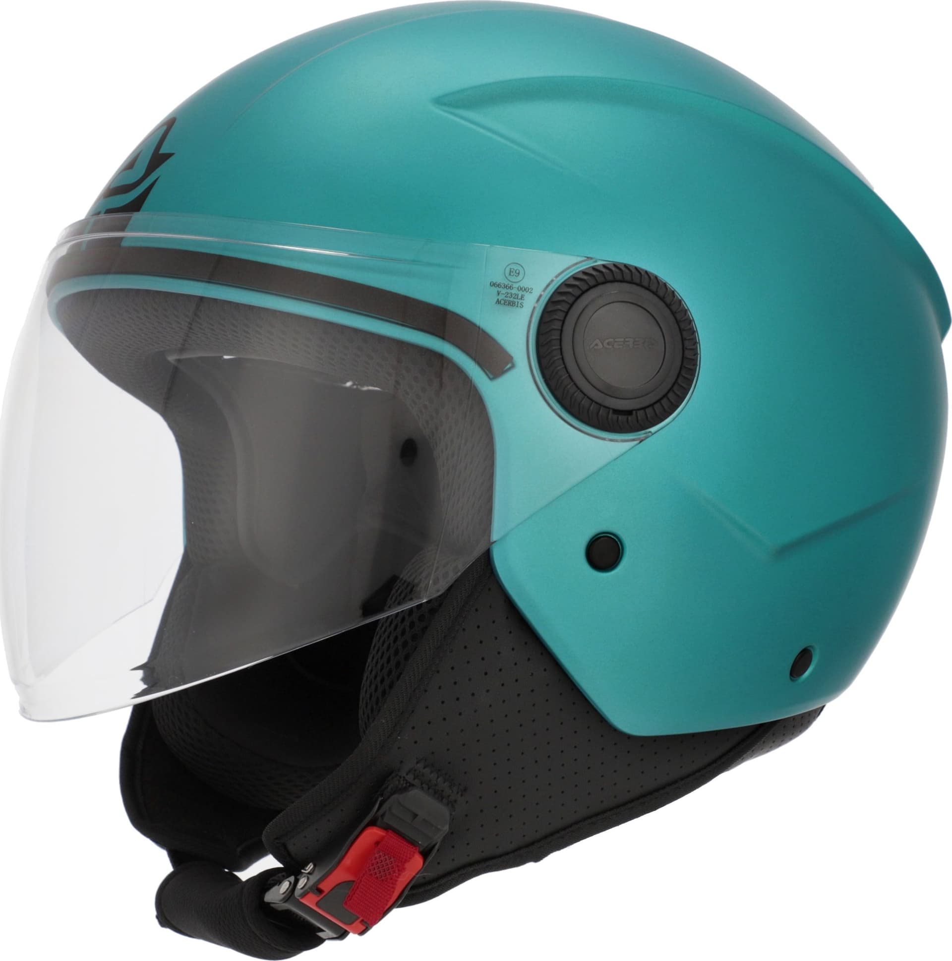 ACERBIS-Casco jet brezza metallic Turchese XL in Autocategorizzazione Più Di Più Ideas - Casalnuovo di Napoli, commercioVirtuoso.it
