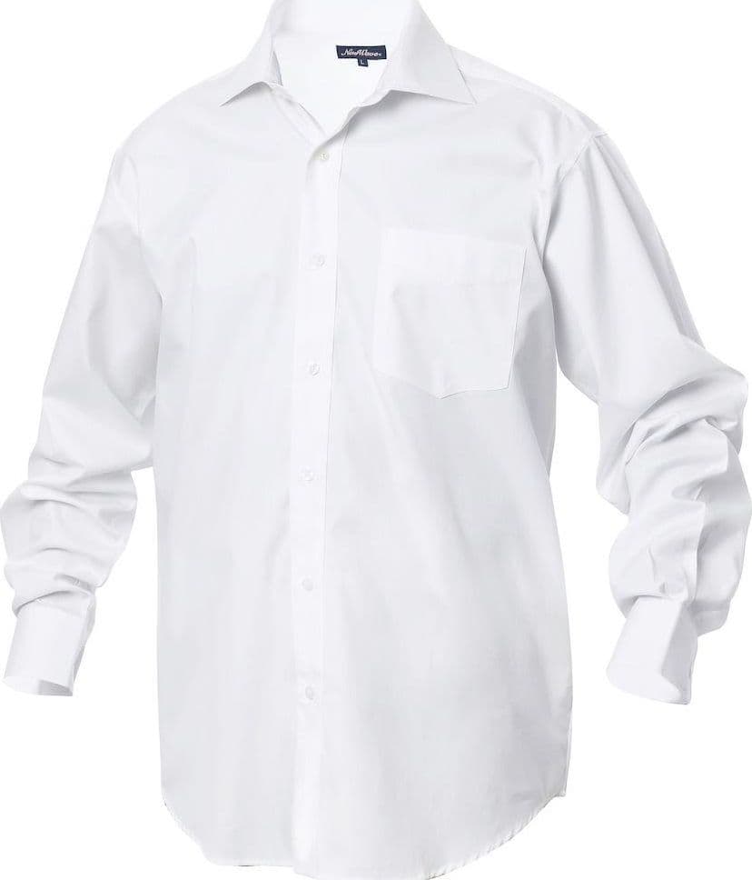 Camicia Colton Bianco Camicia Uomo Stiro Facile Vestibilità Ampia in Camicie casual Dresswork - Como, commercioVirtuoso.it