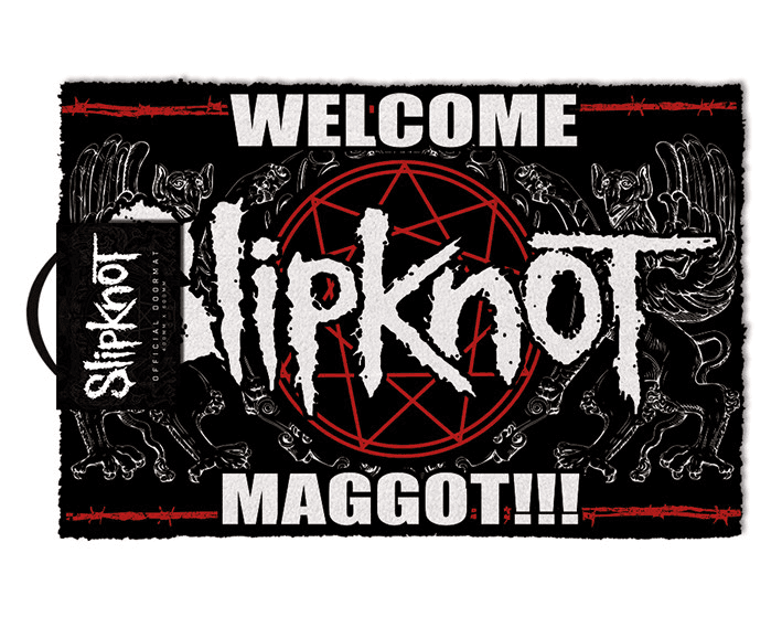 Zerbino Slipknot Welcome Maggot Cm 60X40 - Gp85411 in Zerbini Prezzo Bomba Store - Casalnuovo di Napoli, commercioVirtuoso.it