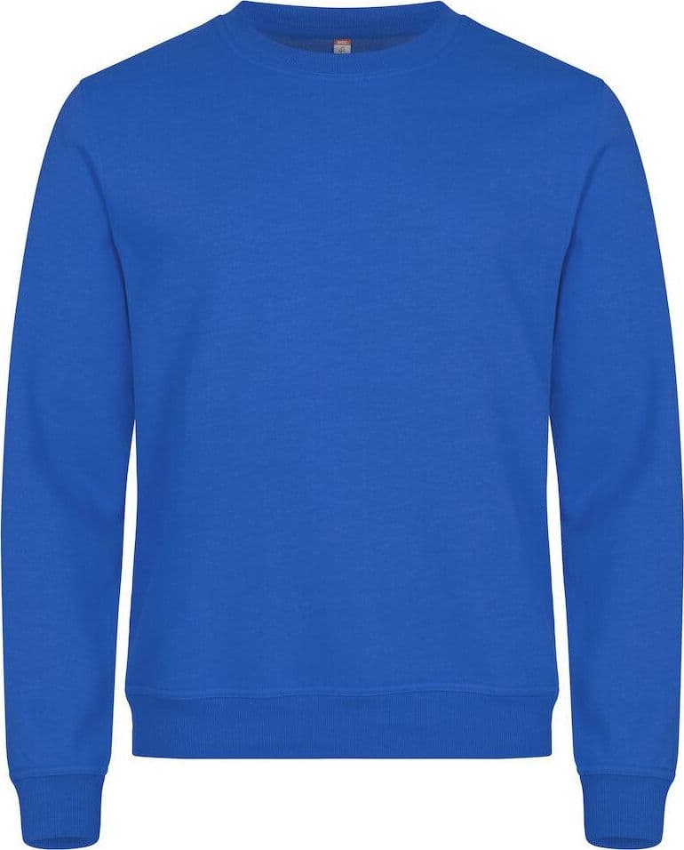 Felpa Clique Miami Royal Azzurro Girocollo Taglie Forti in Felpe con cappuccio e felpe Dresswork - Como, commercioVirtuoso.it
