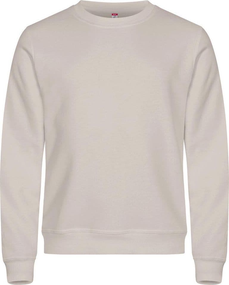 Felpa Clique Miami Grigio Pietra Girocollo Taglie Forti in Felpe con cappuccio e felpe Dresswork - Como, commercioVirtuoso.it
