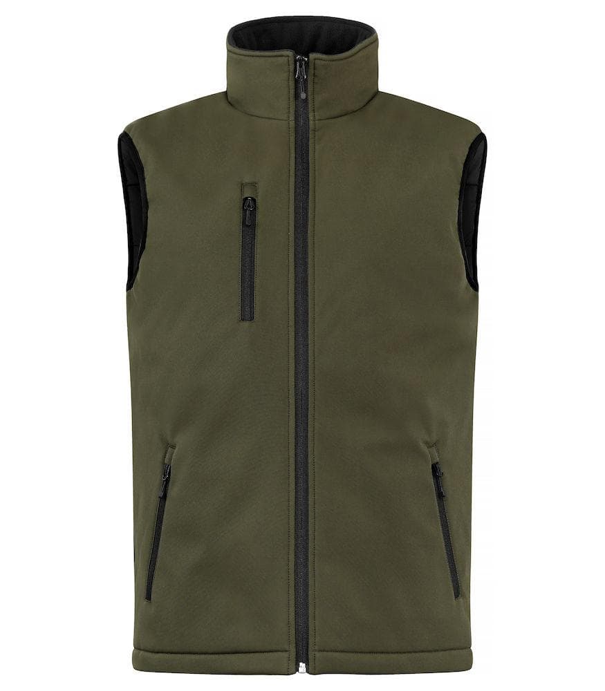 Gilet Softshell Verde Militare Giubbino Imbottito da Lavoro Tempo Libero Impermeabile Traspirante Taglie Forti in Gilet Dresswork - Como, commercioVirtuoso.it