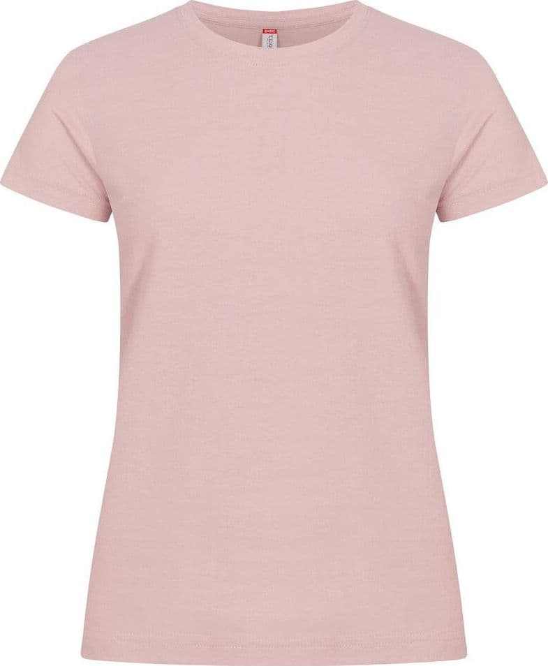 T-Shirt Donna Clique Basic Rosa Confetto 145 gr in T-shirt Dresswork - Como, commercioVirtuoso.it