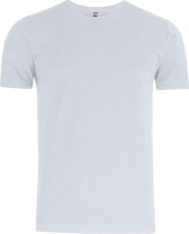 Premium Fashion-T Bianco T-Shirt Cotone Alta Grammatura Taglie Forti in T-shirt Dresswork - Como, commercioVirtuoso.it