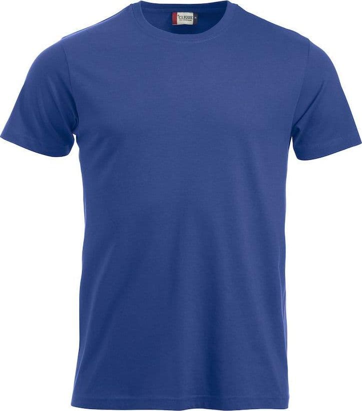 T-Shirt Clique Classic Cobalto 160 gr Taglie Forti in T-shirt Dresswork - Como, commercioVirtuoso.it