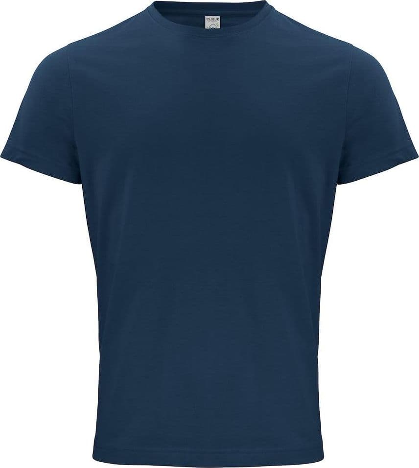 Classic Organic-T Blu T-Shirt Cotone Biologico Ecosostenibile in T-shirt Dresswork - Como, commercioVirtuoso.it