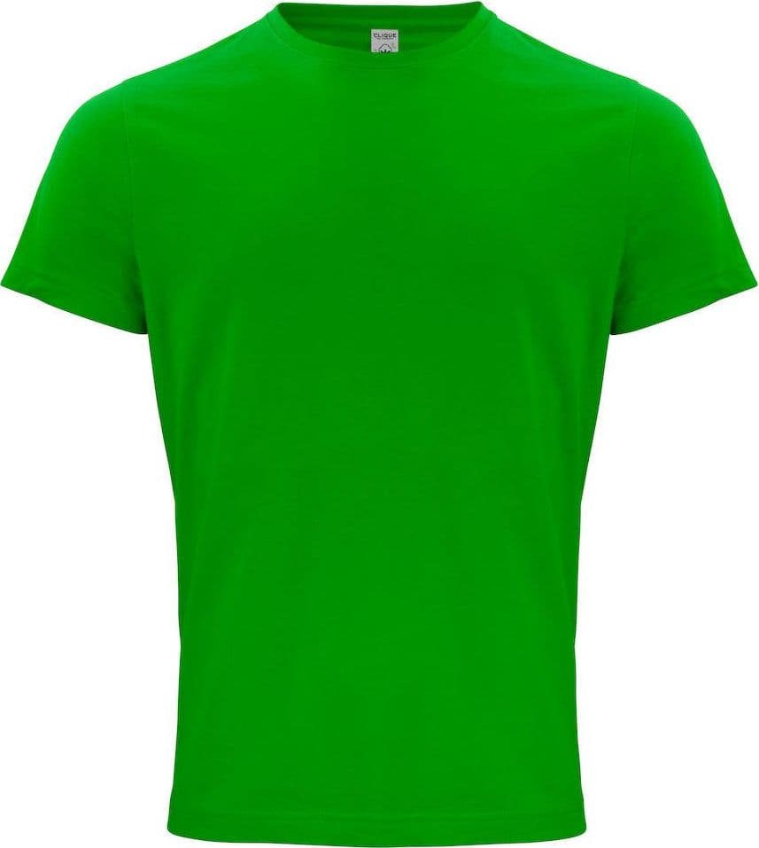 Classic Organic-T Verde Acido T-Shirt Cotone Biologico Ecosostenibile in T-shirt Dresswork - Como, commercioVirtuoso.it