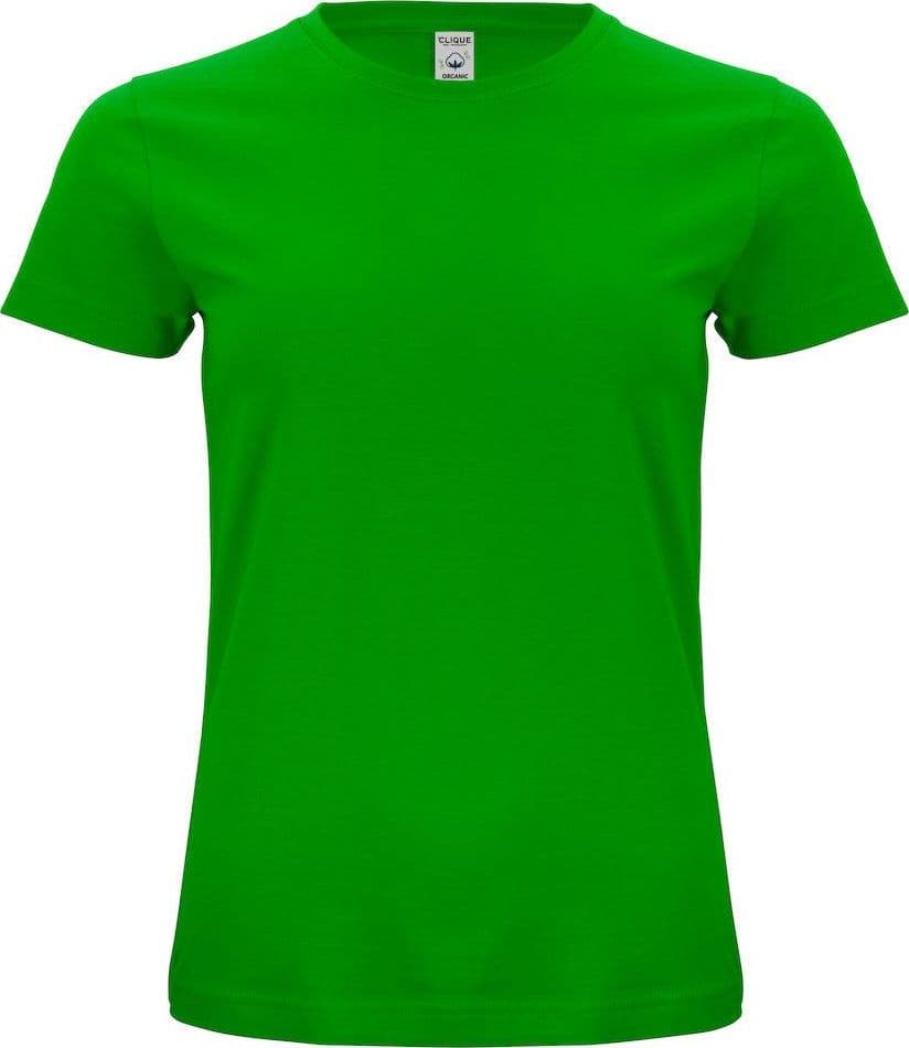 Classic Organic-T C Verde Acido T-Shirt Donna Cotone Biologico Ecosostenibile in T-shirt Dresswork - Como, commercioVirtuoso.it