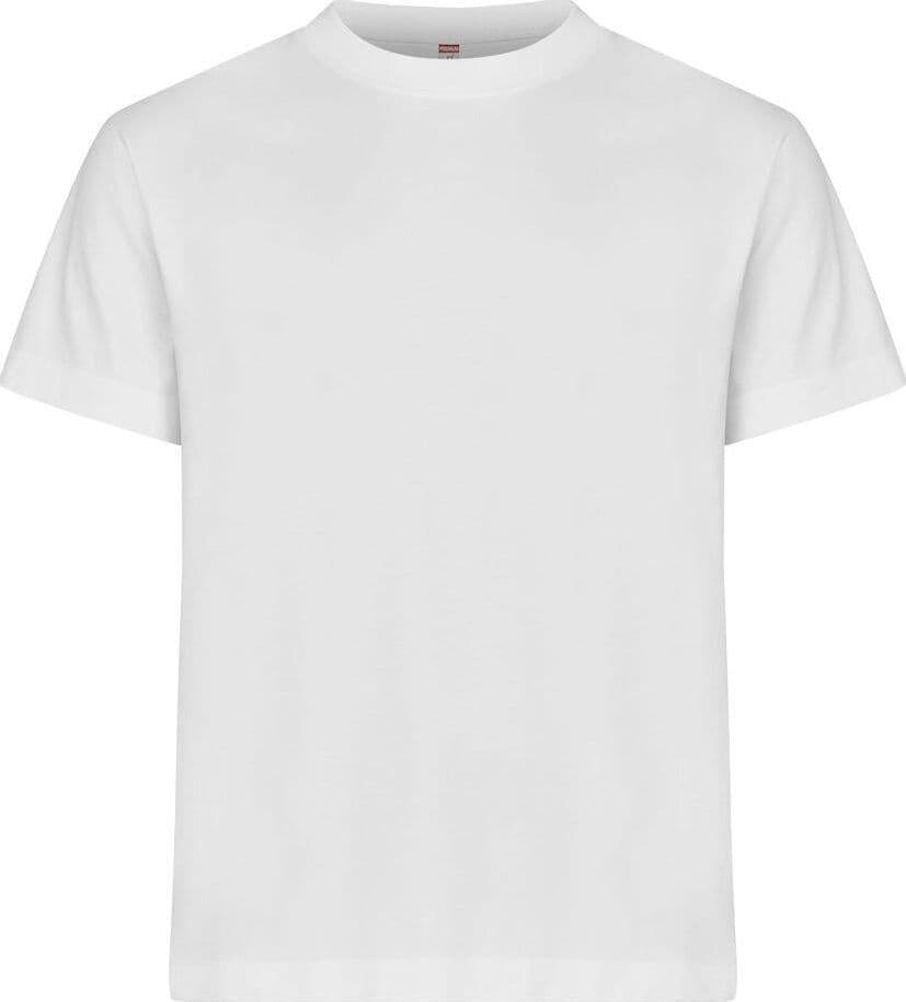 T-Shirt Clique Oversize Bianco 200 gr in T-shirt Dresswork - Como, commercioVirtuoso.it