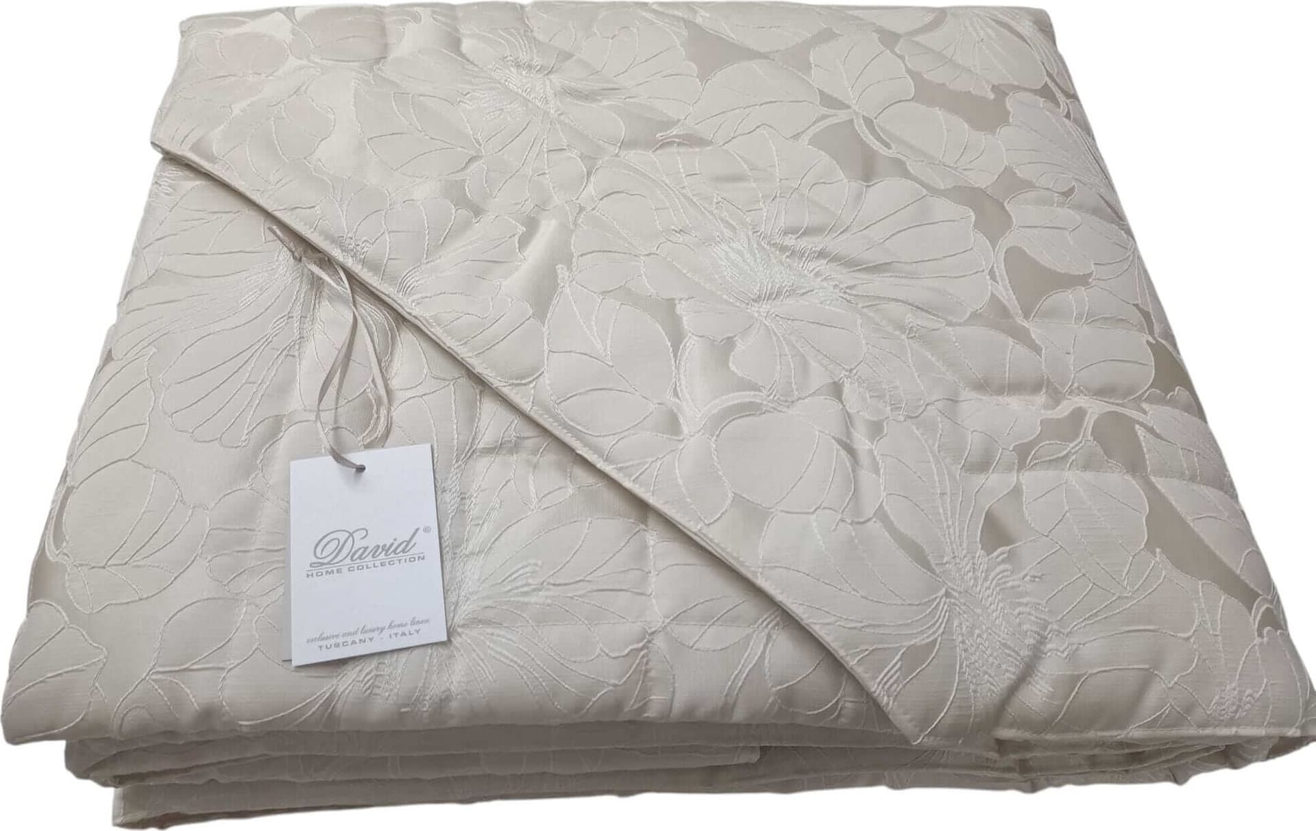 Trapuntino David Reims Matrimoniale Jacquard in Piumini The King Luxury - San Marcellino, commercioVirtuoso.it