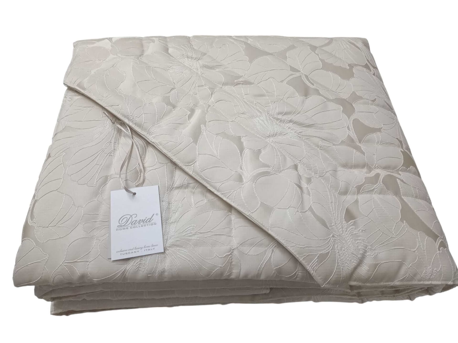 Trapuntino David Reims Matrimoniale Jacquard in Piumini The King Luxury - San Marcellino, commercioVirtuoso.it