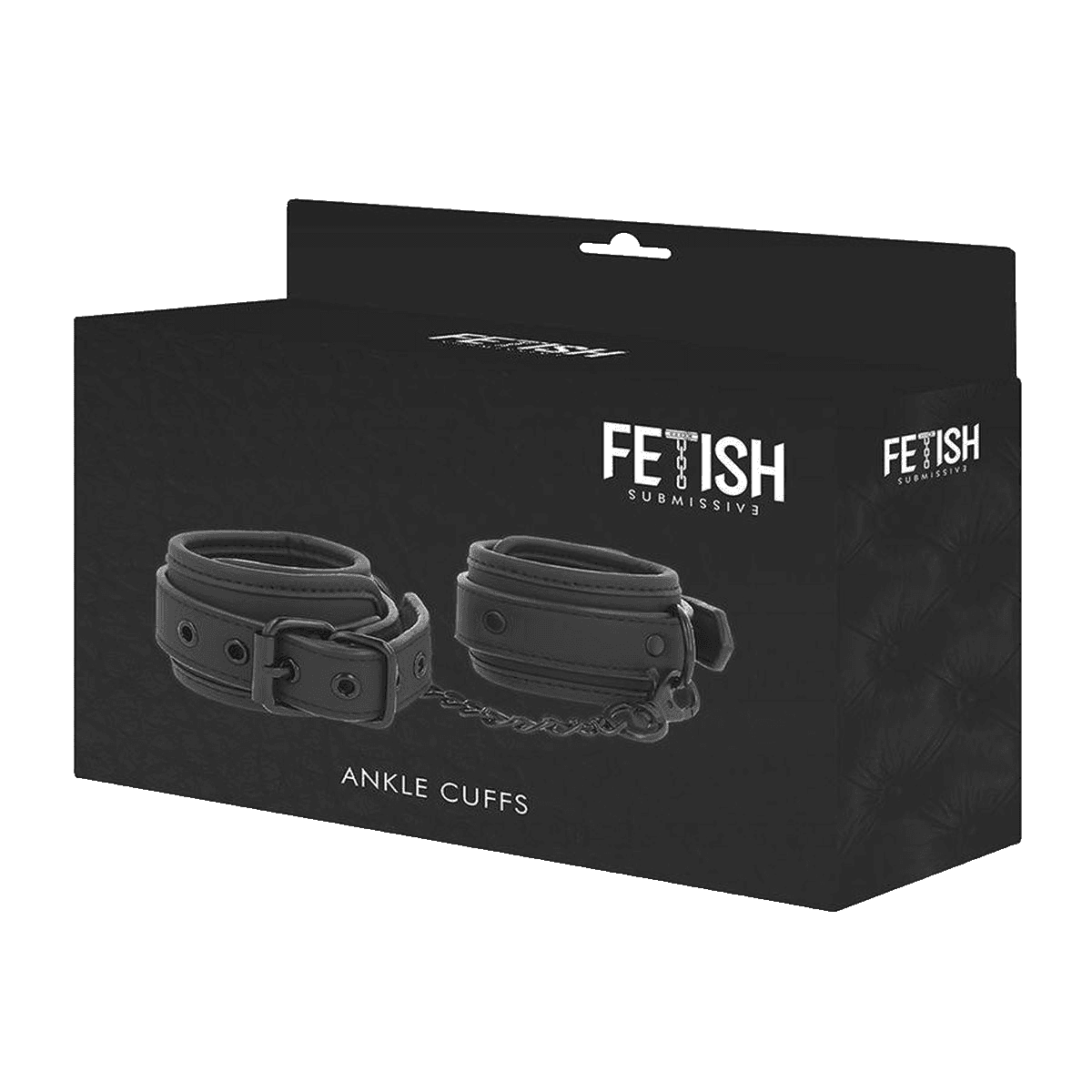 Fetish submissive cavigliere con catena regolabile morbida bondage BDSM in prodotto Erosdom - Palmi, commercioVirtuoso.it