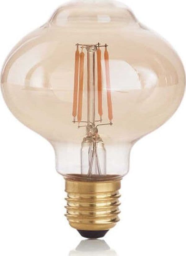 10-Lampadine-Led-Bolla-E27-4-Watt-2200-K-380-Lm-Vintage-Ambra