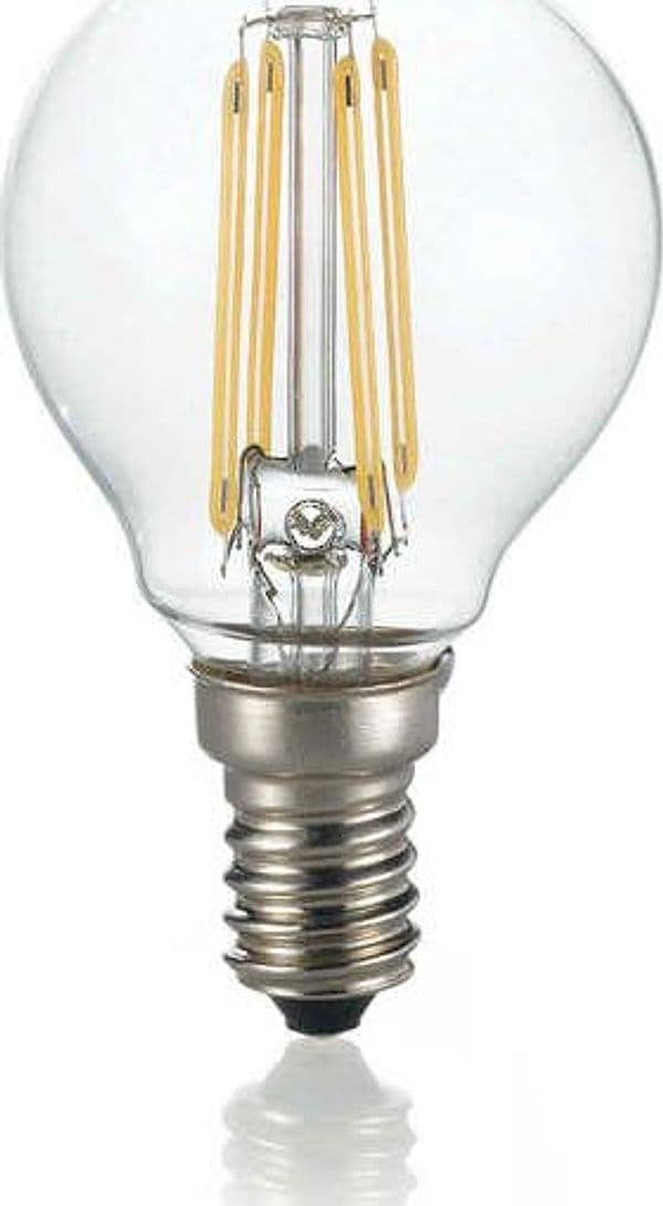 10-Lampadine-Led-Cupola-E14-4-Watt-3000-K-Cri-80-Trasparente