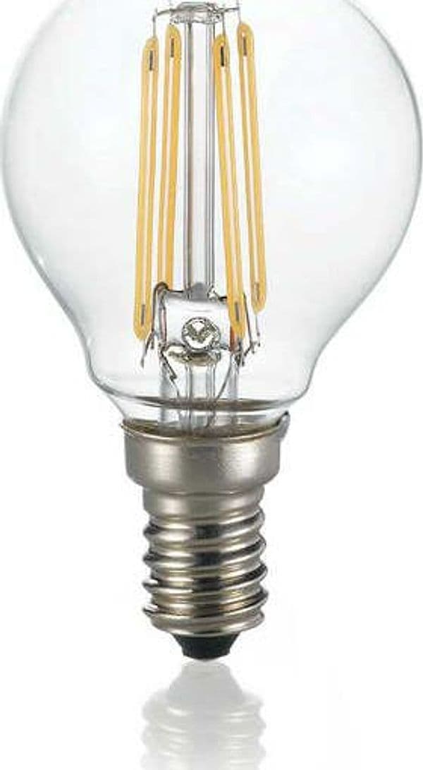 10-Lampadine-Led-Cupola-E14-4-Watt-3000-K-Cri-90-Trasparente