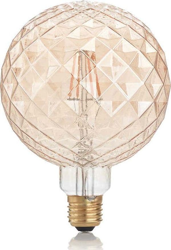 10-Lampadine-Led-Pearl-E27-4-Watt-2200-K-380-Lm-Vintage-Ambra