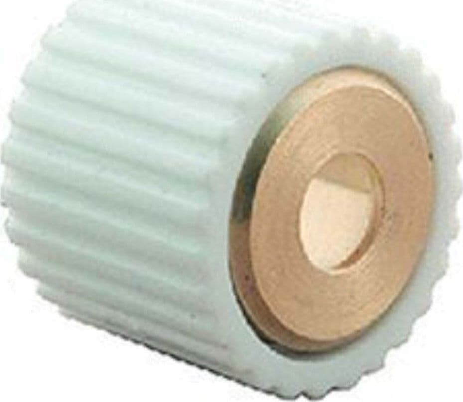 10-PEZZI---SUPPORTO-REGGIPIANO-RIVESTITO-IN-GOMMA-BIANCA-PER-CRISTALLI-Ø12MM---CORPO-IN-OTTONE-SENZA-PERNO