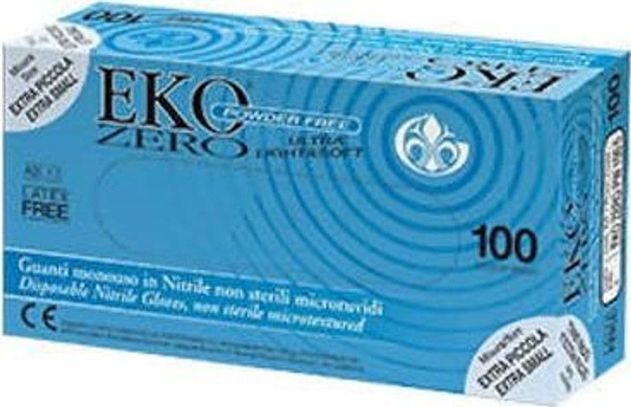 100 Guanti in Nitrile Gardening EKO ZERO DPI Senza Polvere Medico Infermiere Vaccino Farmacia in Monouso Dresswork - Como, commercioVirtuoso.it