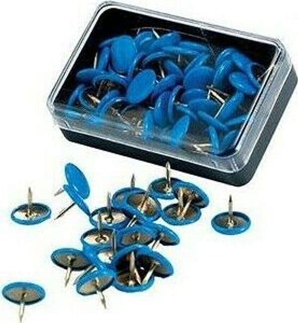 100-PUNTINE-PER-DISEGNO-PLASTIFICATE-BLU