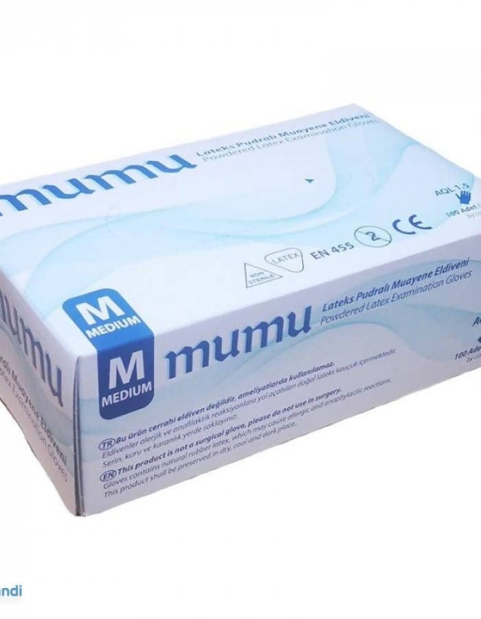 1000 Guanti in Lattice con Polvere Mumu Guanto ad Uso Medico Professionale e Alimentare contro Rischio Biologico 1% Di Polvere in Monouso Dresswork - Como, commercioVirtuoso.it