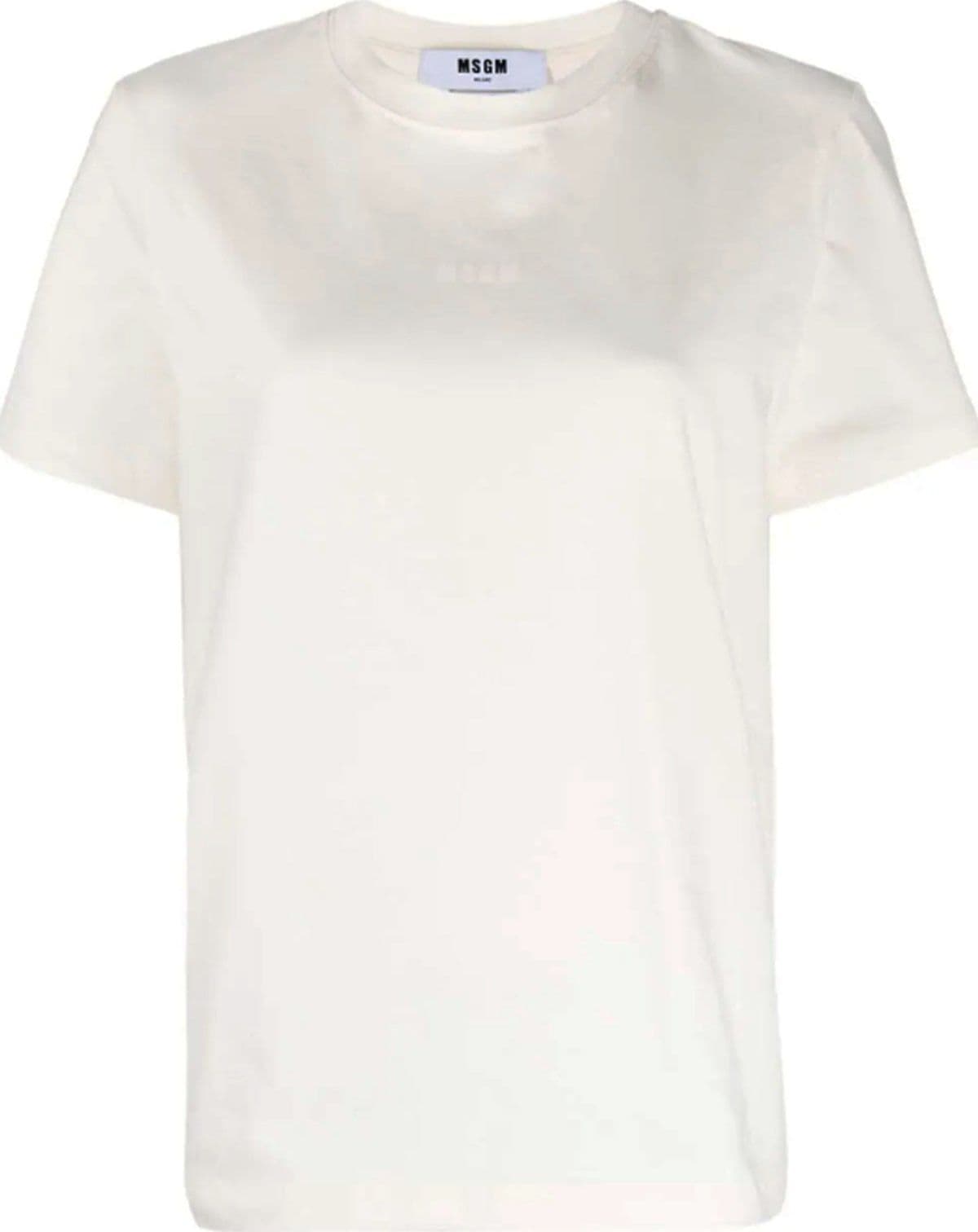 MSGM T-shirt e Polo Bianco da donna in Polo Drestige - Casamassima, commercioVirtuoso.it