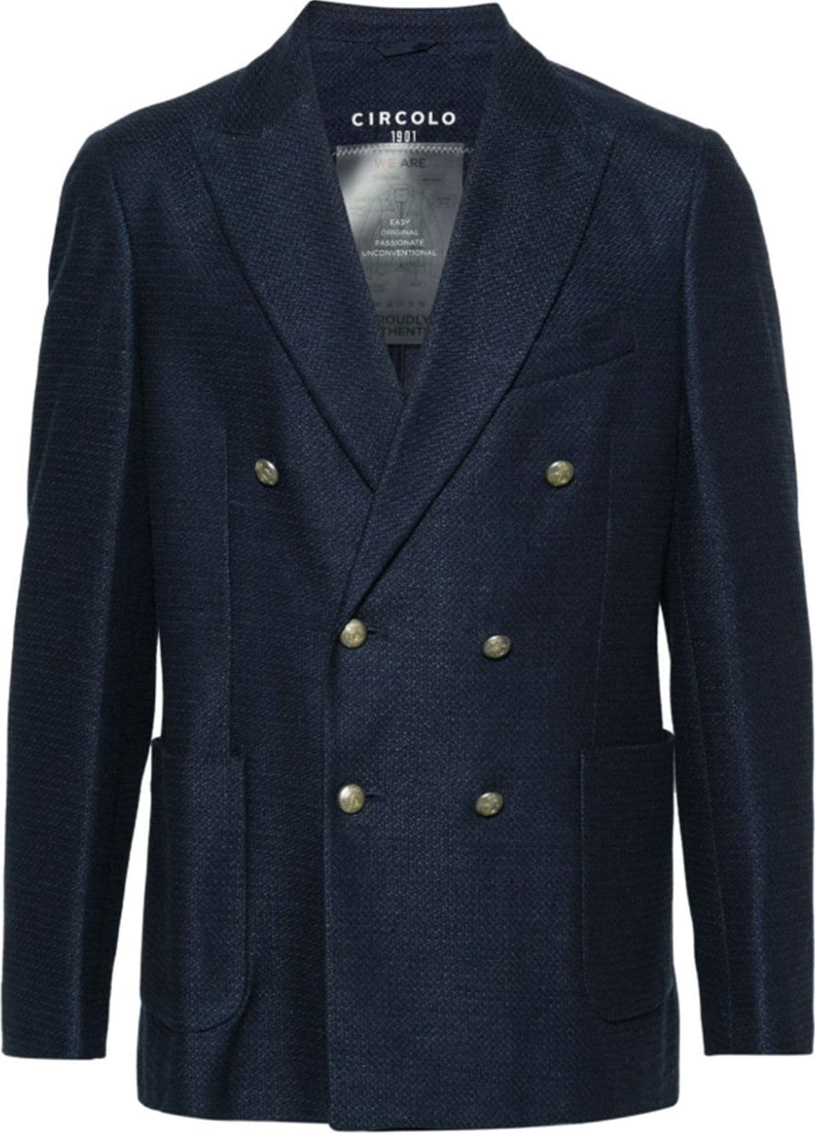 Circolo 1901 Giacche Blu da uomo in Blazer Drestige - Casamassima, commercioVirtuoso.it