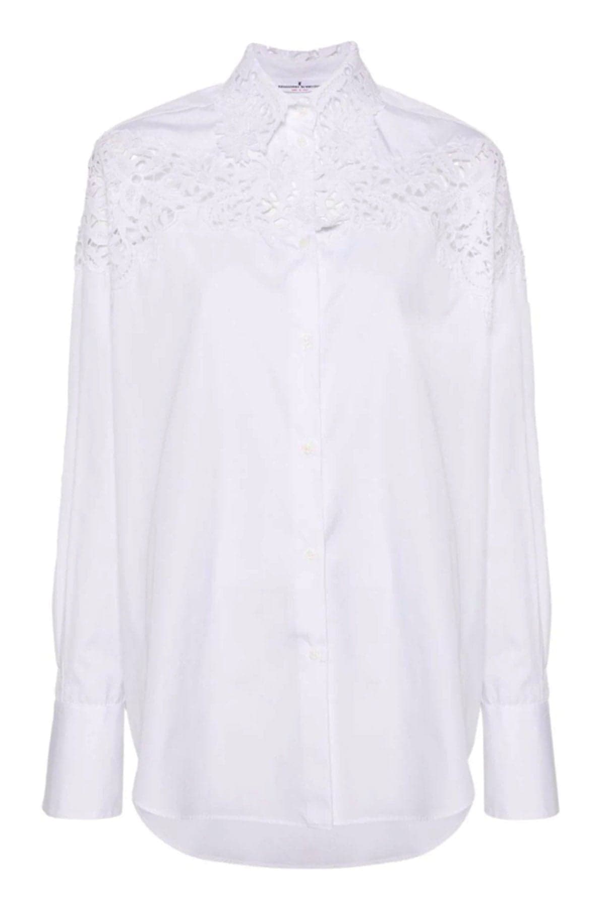 Ermanno Scervino Camicie Bianco da donna in Bluse e camicie Drestige - Casamassima, commercioVirtuoso.it
