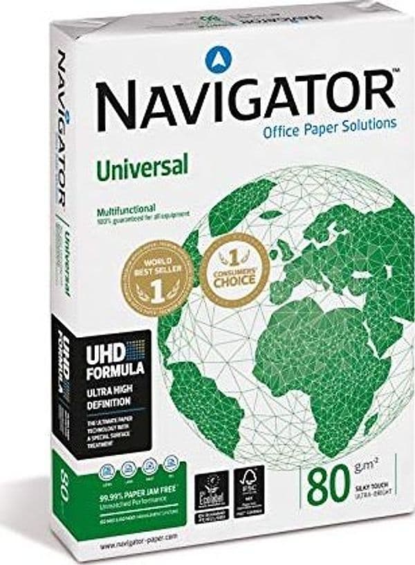 Navigator Company Carta per Fotocopiatrice e Multiuso, A3, gr. 80, White in Carta per fotocopiatrice e multiuso Cartospedia - Napoli, commercioVirtuoso.it