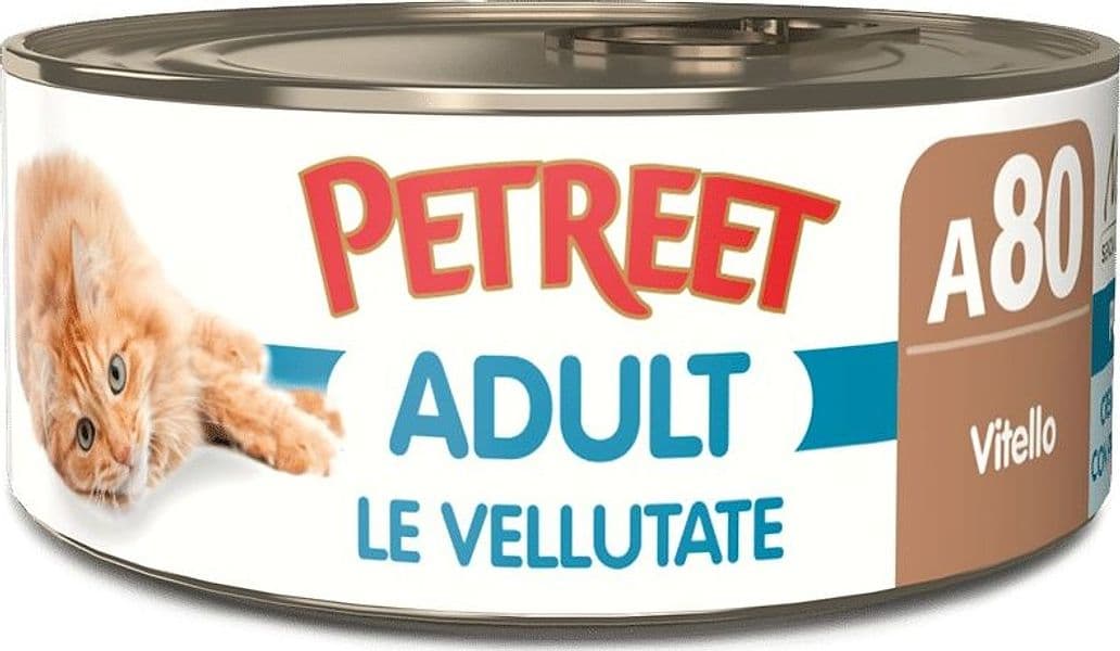 Petreet Cat Adult Vellutate Vitello 70gr in Tonno 101 Market - Poggibonsi, commercioVirtuoso.it