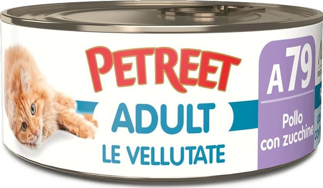 Petreet Cat Adult Vellutate Pollo con Zucchine 70gr in Golosità croccanti 101 Market - Poggibonsi, commercioVirtuoso.it