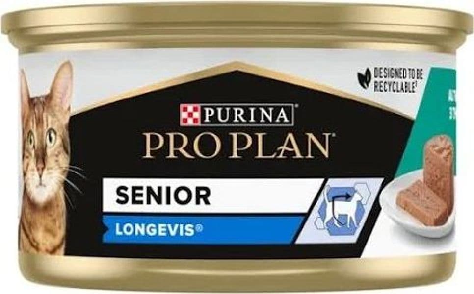 Purina Pro Plan Senior 7+ Umido Gatti Mousse con Tonno 85gr in Secco 101 Market - Poggibonsi, commercioVirtuoso.it