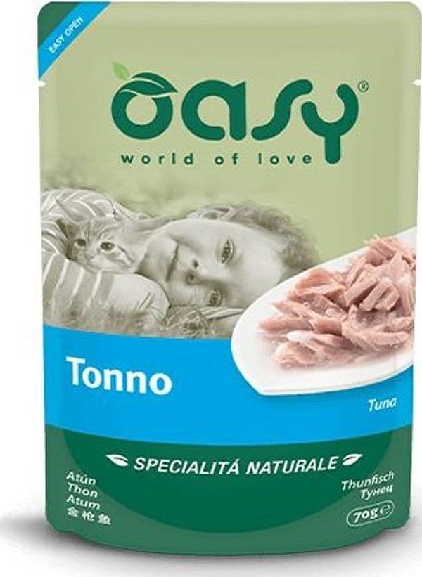 Oasy Specialità Naturale Gatti Tonno Busta 70gr in Umido 101 Market - Poggibonsi, commercioVirtuoso.it