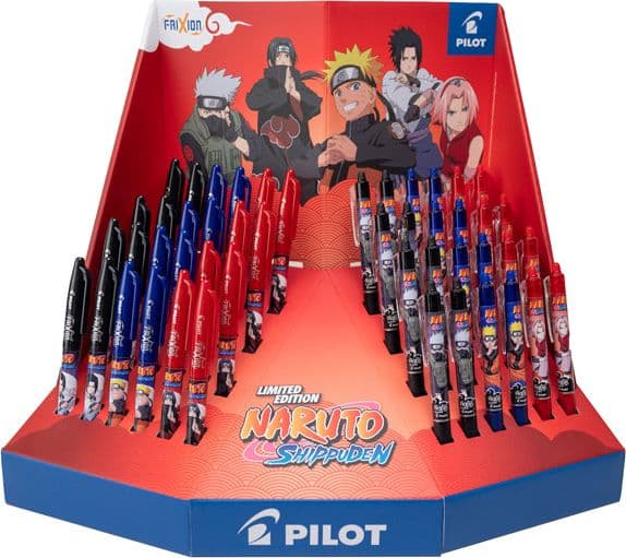 Expo 96Pz Frixion Ball E Clicker Naruto Ed. Limitata Colori Assortiti Pilot in Penne roller a inchiostro gel Il Centro - Jesi, commercioVirtuoso.it