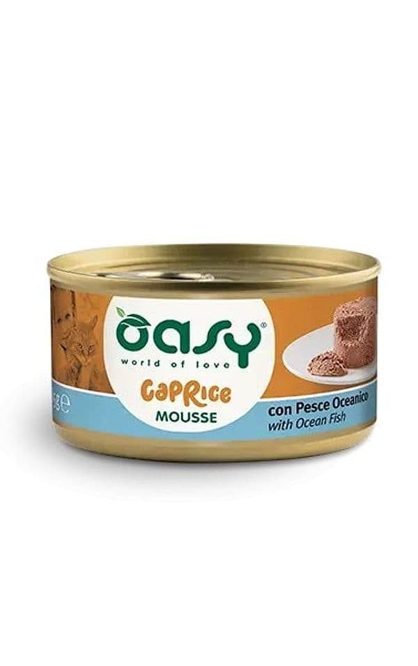 Oasy Adult CaPrice Gatti Mousse Pesce Oceanico Scatoletta 85gr in Umido 101 Market - Poggibonsi, commercioVirtuoso.it