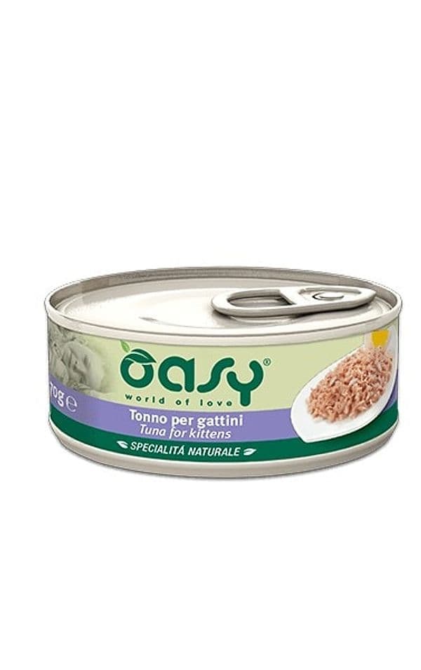 Oasy Gattini Specialità Naturale Tonno Scatoletta 150gr in Umido 101 Market - Poggibonsi, commercioVirtuoso.it