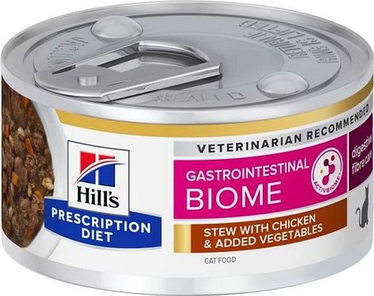 Hill's Prescription Diet Biome Digestive spezzatino Pollo e Verdure umido Gatti Adulti 82 gr in Secco 101 Market - Poggibonsi, commercioVirtuoso.it