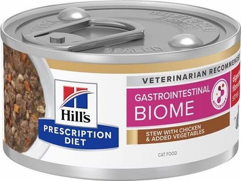 Hill's Prescription Diet Biome Stress Digestive spezzatino Pollo e Verdure umido Gatti Adulti 82 gr in Secco 101 Market - Poggibonsi, commercioVirtuoso.it