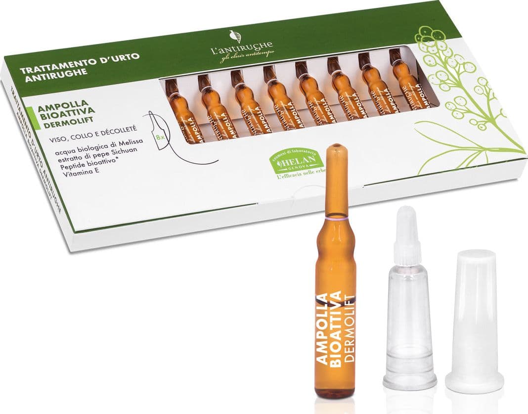 ELISIR ANTITEMPO - L'Antirughe Trattamento d'urto antirughe - Ampolla bioattiva dermolift in Sieri e liquidi Naturopatica Shop & Therapy - Reggio Calabria, commercioVirtuoso.it