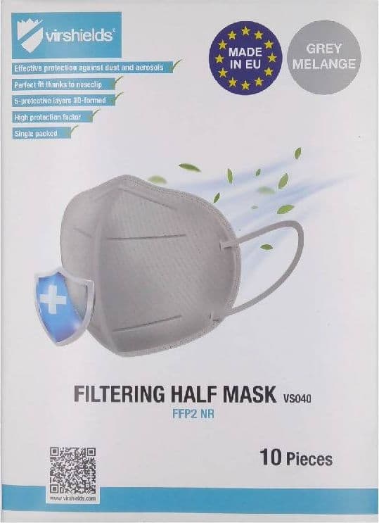 10x Mascherina FFP2 Grigia CE1463 Prodotta in Europa Mascherine FFP2 Grigie 5 strati Certificata colore Grigio € 0,79 cad Spedizione Gratuita Virshields in Mascherine a coppa Dresswork - Como, commercioVirtuoso.it