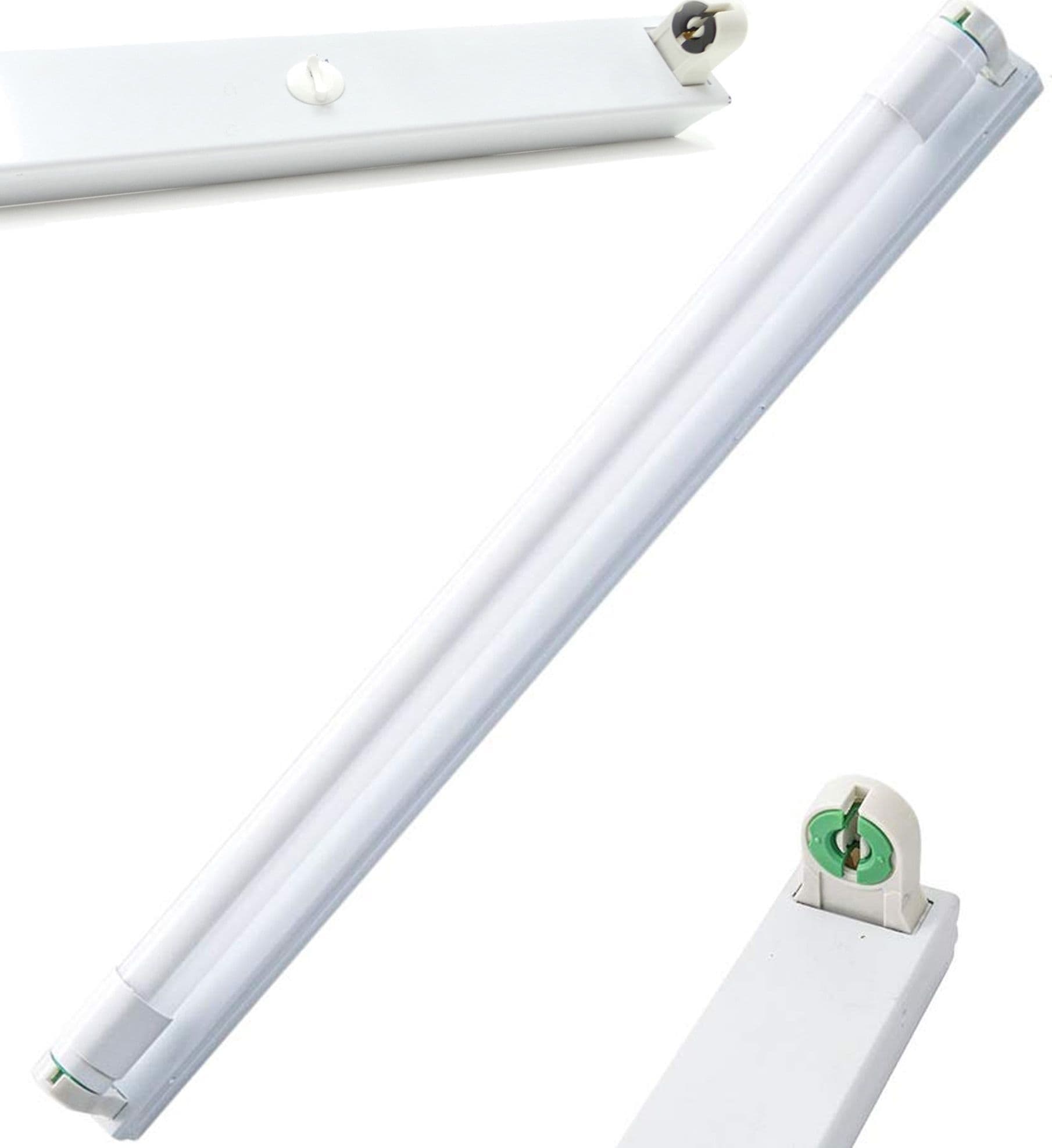 10X PLAFONIERA PLAFONIERE VUOTE VUOTA A SOFFITTO PER TUBI LED T8 60 90 120 150 Trade Shop italia - Napoli, Commerciovirtuoso.it