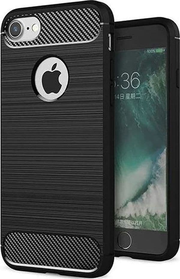 cover iphone 6s - 7 - 8 - se 2020 nera in Protezioni per lo schermo Tropposmart.it - Genova, commercioVirtuoso.it