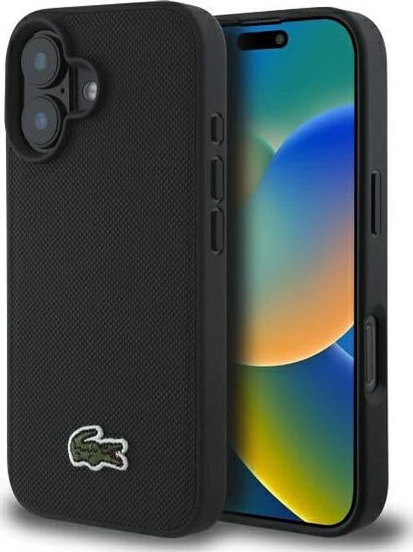 cover lacoste iphone 16 nera magsafe compatibile in Custodie basic Tropposmart.it - Genova, commercioVirtuoso.it