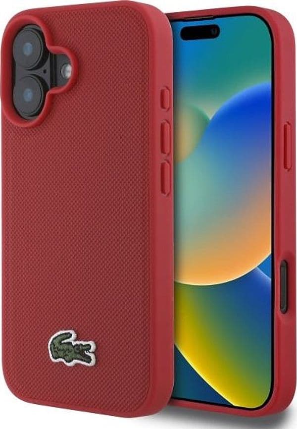 cover lacoste iphone 16 rossa magsafe compatibile in Custodie basic Tropposmart.it - Genova, commercioVirtuoso.it