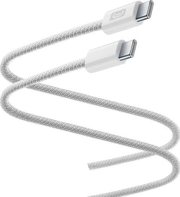 cavo dati 200 cm usb-c / usb-c telato bianco in Tropposmart.it - Genova, commercioVirtuoso.it