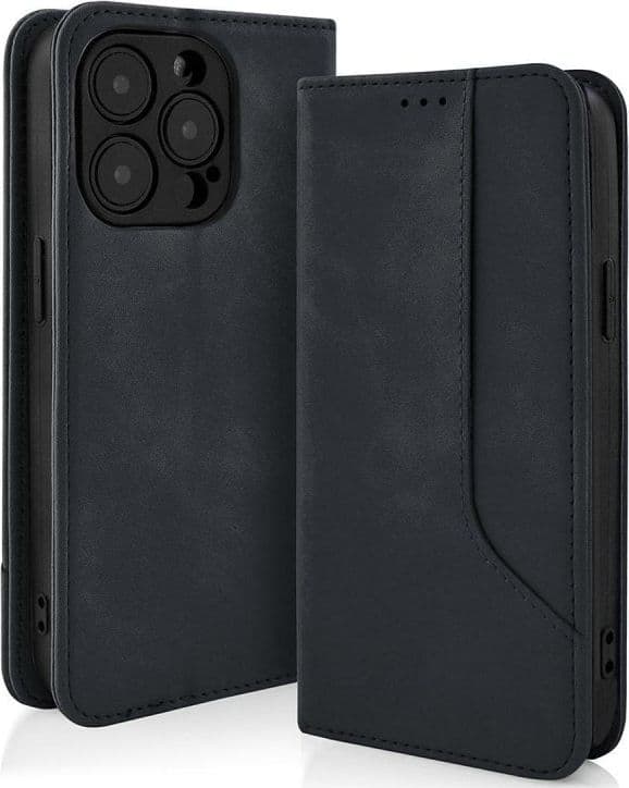 custodia a libro samsung a26 con porta carte di credito chiusura magnetica nera in Porta-carte adesivi Tropposmart.it - Genova, commercioVirtuoso.it